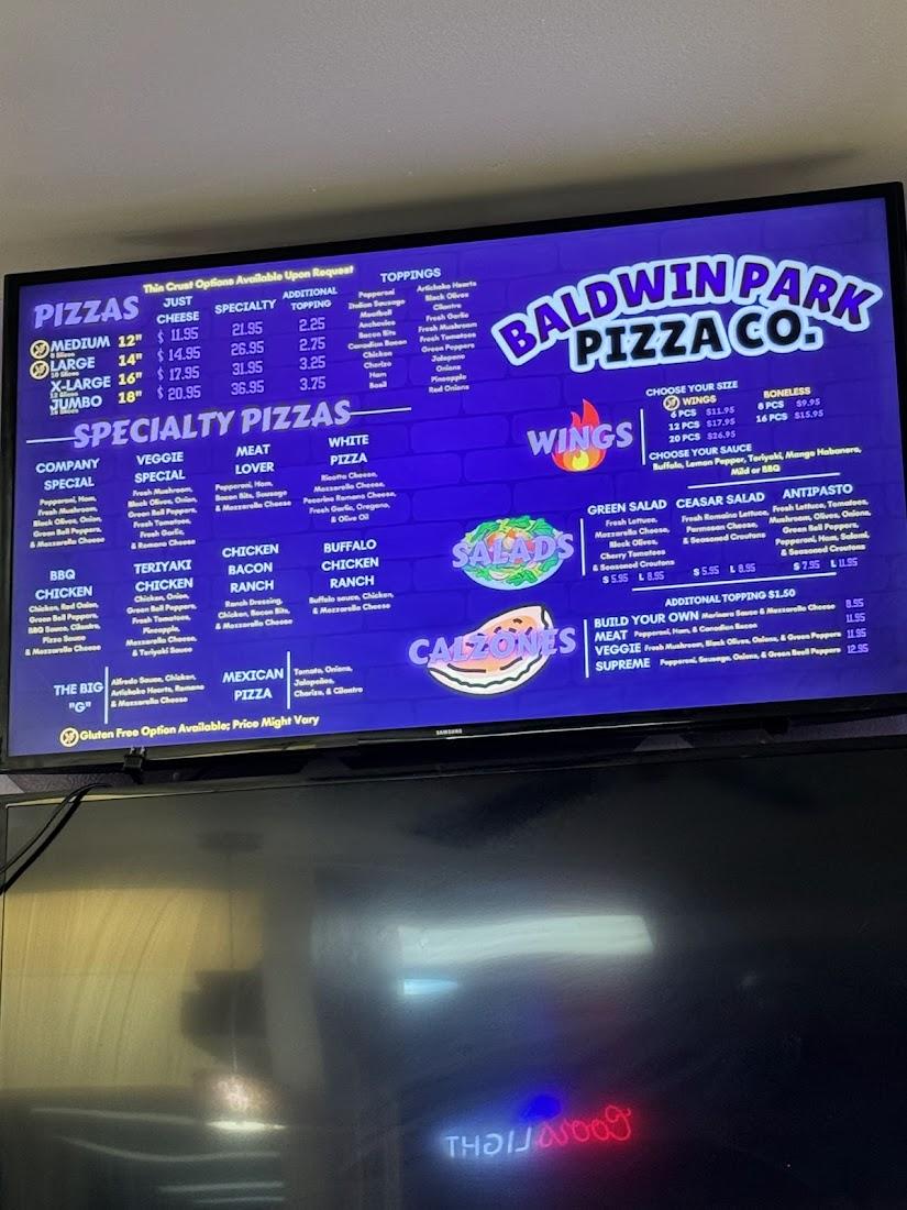 Baldwin Park Pizza Company